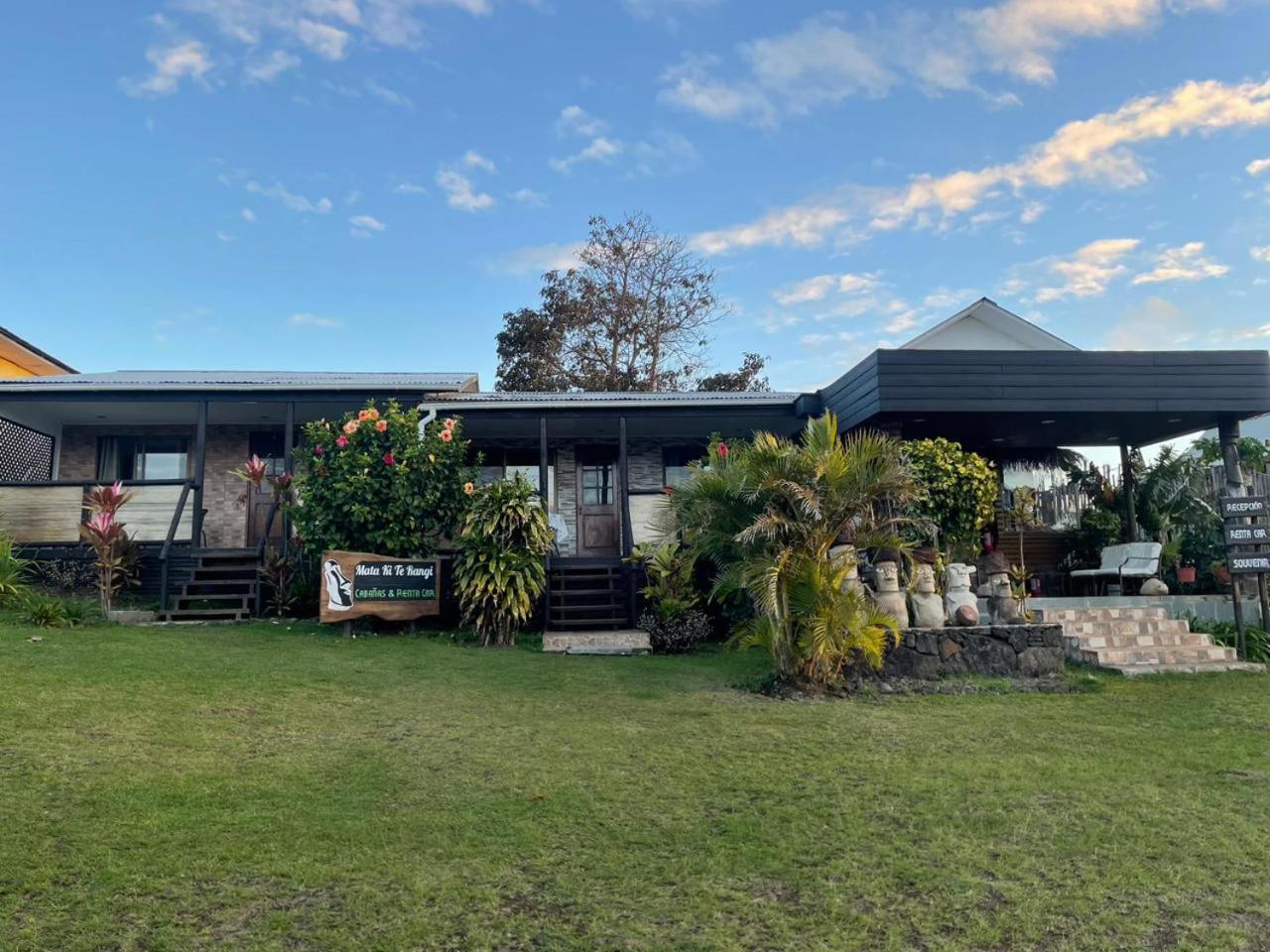 Mata Ki Te Rangi Rapa Nui Apartment Ханга Роа Екстериор снимка